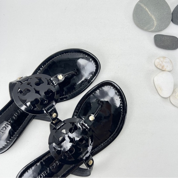 Like NEW Miller Patent Leather Sandal 9M by Tory Burch (TB-P-9-11) - Picture 12 of 12